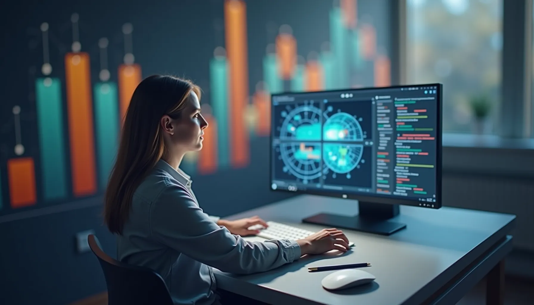 A focused individual works on their computer, exploring how to use operator OpenAI effectively.